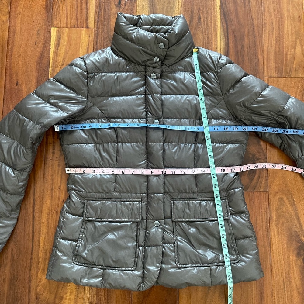 Herno Metallic Gray Puffer Jacket - Picture 13 of 15